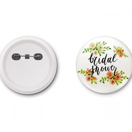 Personalised Pin Buttons